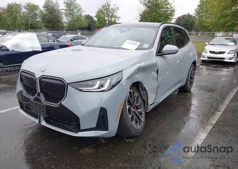 2025 BMW X3 30 xDrive z USA, uszkodzony, nr VIN 5UX53GP03S9Y68602